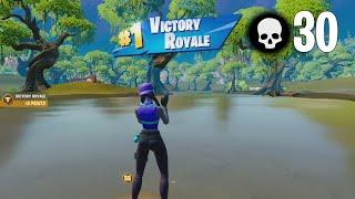 High Kill Tournament Win 240 FPS Gameplay (Keyboard & Mouse) | Fortnite Season 8