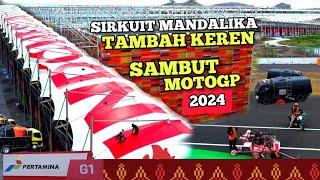 Ini baru keren persiapan sirkuit mandalika sambut motogp 2024