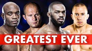 10 Greatest Fighters in MMA History