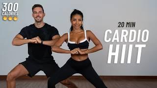 20 MIN CARDIO HIIT WORKOUT - ALL STANDING - Full Body, No Equipment, No Repeats