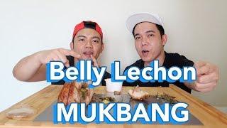 BellyLechon Mukbang | Lechon Belly Mukbang | First Mukbang | Vlog | Lance Alipio