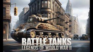 "Battle Tanks: Legends of World War 2 - Commanding Steel Titans in Historic Battles!"