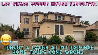 FOR RENT 4 bedrooms 3 bathroom HOUSE plus den plus loft 3529 sq ft HUGE, 3 car garage LAS VEGAS