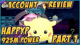 MCL Champion Account Review - HappyP S744 (Part 1) - Pokeland Legends