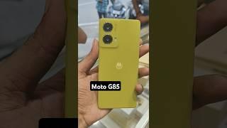 Moto G85 5G (Olive Green), 3D Curved 120Hz pOLED Display, 50MP SONY - LYTIA 600 OIS Camera. #motog85