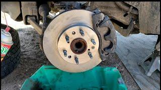 2007 Chevy Tahoe Front Brake Rotor and Brake Pad Replacement