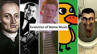 Evolution of Meme Music | 1680 - 2024