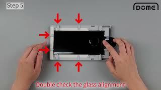 Whitestone Dome Glass for Galaxy S22 Ultra (Rubber Type) Installation Manual