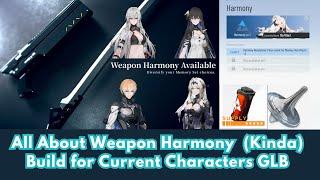 PGR Weapon Harmony System Full Guide (Kinda) & Recommend Builds for Popular Characters