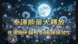 "這首音樂激活吸引力法則，讓你在日常生活中吸引財富與好運！" 聆聽10分鐘後幸運能量大爆發 你將成為全宇宙最幸運的人