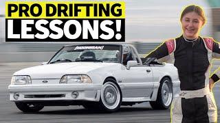 Ken Block's 14y/o Daughter Gets Drift Lessons from Formula Drift Champ -Vaughn Gittin Jr.