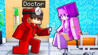 Helping My Friends as a DOCTOR In Minecraft!