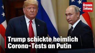 Trump schickte heimlich Corona-Tests an Putin | krone.tv NEWS