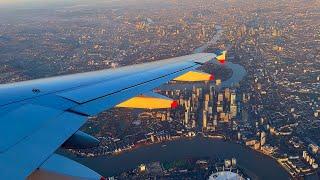 [4K] – Full Flight – British Airways – Airbus A319-131 – AMS-LHR – G-EUPP – BA423 – IFS 861