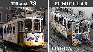 LISBON: Tram 28 & Glória Funicular (Portugal)