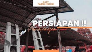 Persiapan Pemasangan CCTV dan Jaringan di Pabrik Hotmix Aspal | Wawicom Bedja