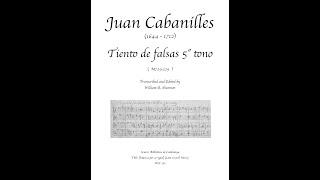 "Tiento de falsas 5° tono" - Juan Cabanilles (1644-1712)