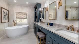 Serene Bathrooms | KP Designs - Decorating Den Interiors