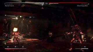 Mortal Kombat X Hish qu ten Predator pressure is insane