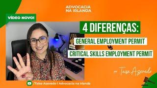 #16 Diferenças entre General e Critical Skills Employment Permits