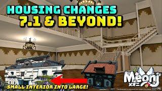 FFXIV: Player Housing Changes 7.1 and Beyond!