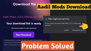 Aadil Mods Apk Download Problem Solved । Aadil Mods । Direct Link ️