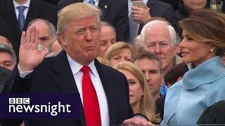 President Trump: Who thought it would ever happen? BBC Newsnight