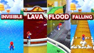 Every Level is Super Bell Hill but... (Random Challenge EVERY LEVEL - Floor is Lava, Flooded, etc)