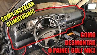 How to VW Golf 3 Como desmontar Painel Golf MK3 94, 95, 96, 97, 98