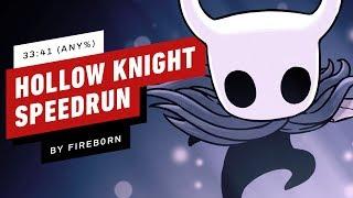 Hollow Knight Speedrun Finished In Under 34 Minutes (by fireb0rn)