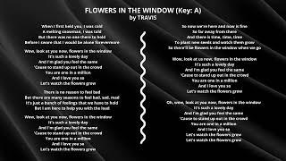 Flowers In The Window Karaoke Lower Key (A) - Travis