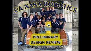 University of Akron - Lunabotics Preliminary Design Review