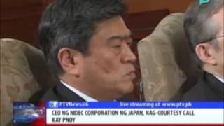 News@6: CEO ng NIDEC Corporation ng Japan, nag-courtesy call kay PNoy || Mar. 18, 2015