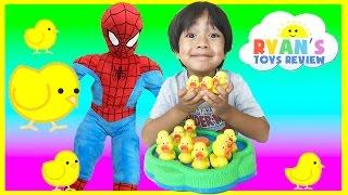 Lucky Duck Game for kids with Egg Surprise Toys