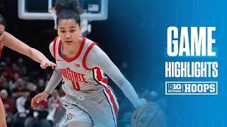 Grand Valley State at Ohio State | Highlights | Big Ten Women's Basketball | 12/17/2024