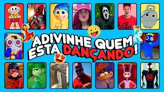 ADIVINHE QUEM ESTÁ DANÇANDO!  DESAFIO TIKTOK Emilly Vick, Ó u Gás, Enaldinho, Sklibidi