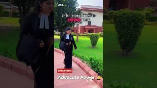 Supreme Court Advocate Vs Police Power  Lawyer Attitude Status  #llb #law #lawyer #shorts #court