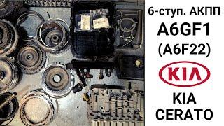 6-ступ. АКПП Kia Cerato A6GF1 (A6F22). Неисправности и ремонт.