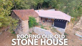 Transforming Our Stone House It’s Time For the Roof