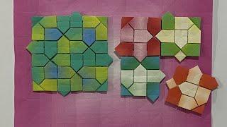 Little Houses - an origami tessellation tutorial