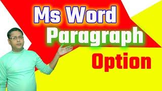 All option of Paragraph in ms word|How to use Bullets Numbering Left Right center justify in Hindi