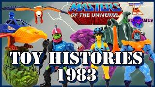 History of Masters of the Universe - 1983 | Vintage He-Man Action Figures w/ Ozstradamus Toyz | MOTU