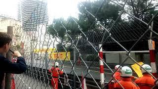 F1 Monaco 2019 Perez Nearly Killed those Marshalls