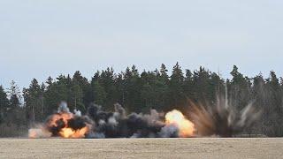 Demolition Day in Germany with Paratroopers of 173rd Airborne Brigade