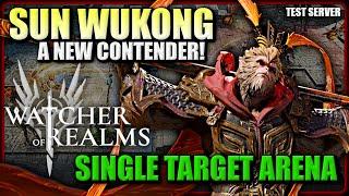 Will Sun WuKong Shift the STA Meta? Let's find out! Arena Guide | Watcher of Realms - TEST SERVER