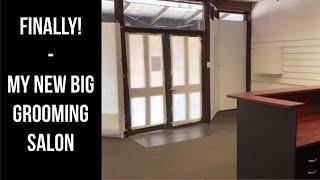 I'M MOVING INTO A NEW SPACE! - Dog Grooming Salon