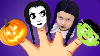 Halloween Finger Family Kids Songs And Nursery Rhymes | Maya Mary Mia