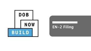 DOB NOW: BUILD - Plumbing & Sprinkler Filings - EN2 Filing