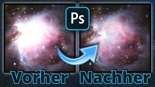 HDR Bildbearbeitung in der Astrofotografie - Tutorial/Anleitung [Photoshop]