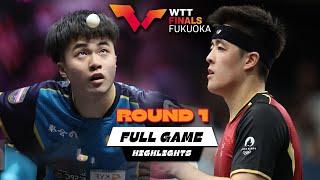 Yun Ju Lin vs Dang Qiu Full Match Highlights - WTT Finals Fukuoka 2024